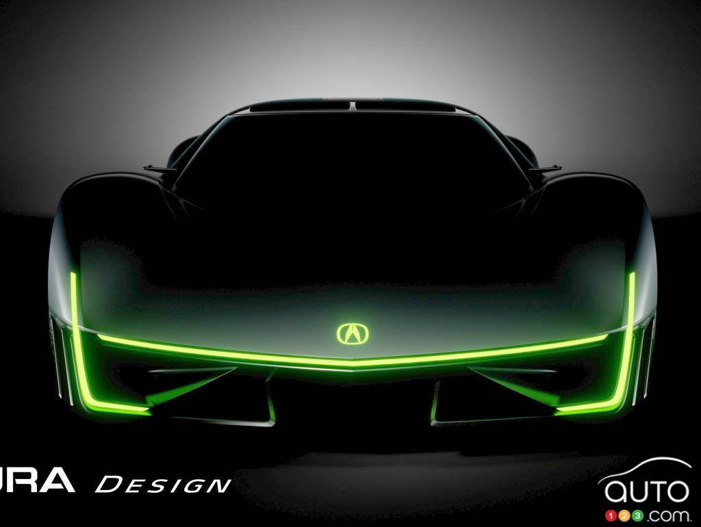 The Acura Electric Vision Design Study concept